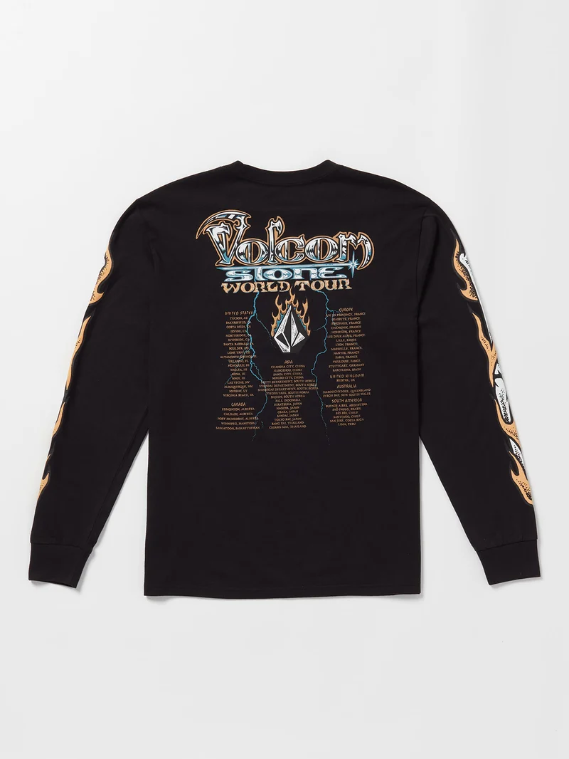 Stone Ghost T-shirt - BLACK