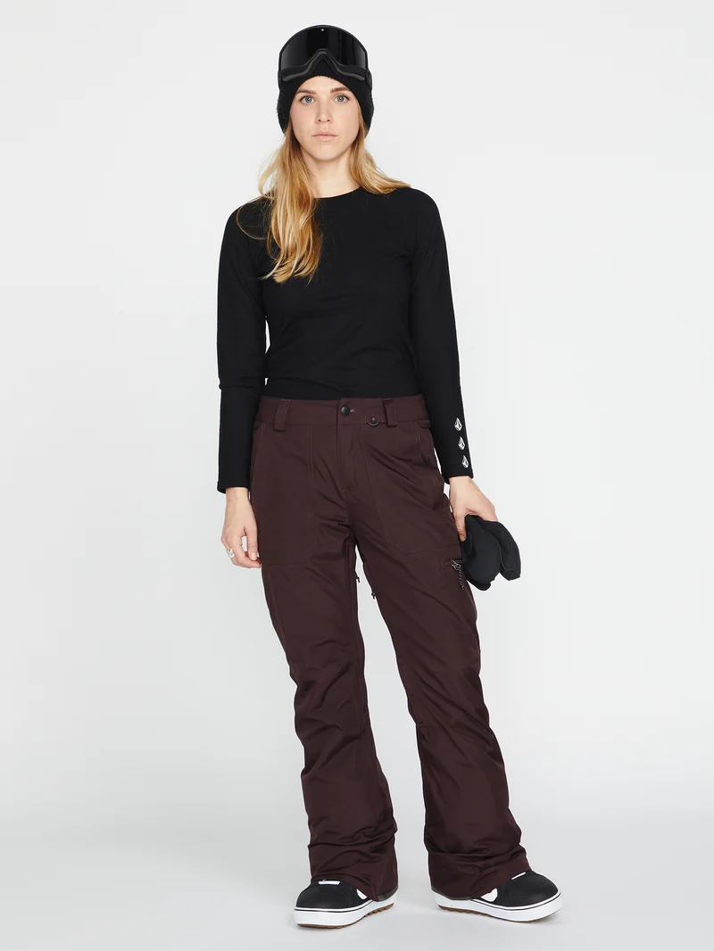 Knox Insulated Gore-Tex Trousers - Black Plum