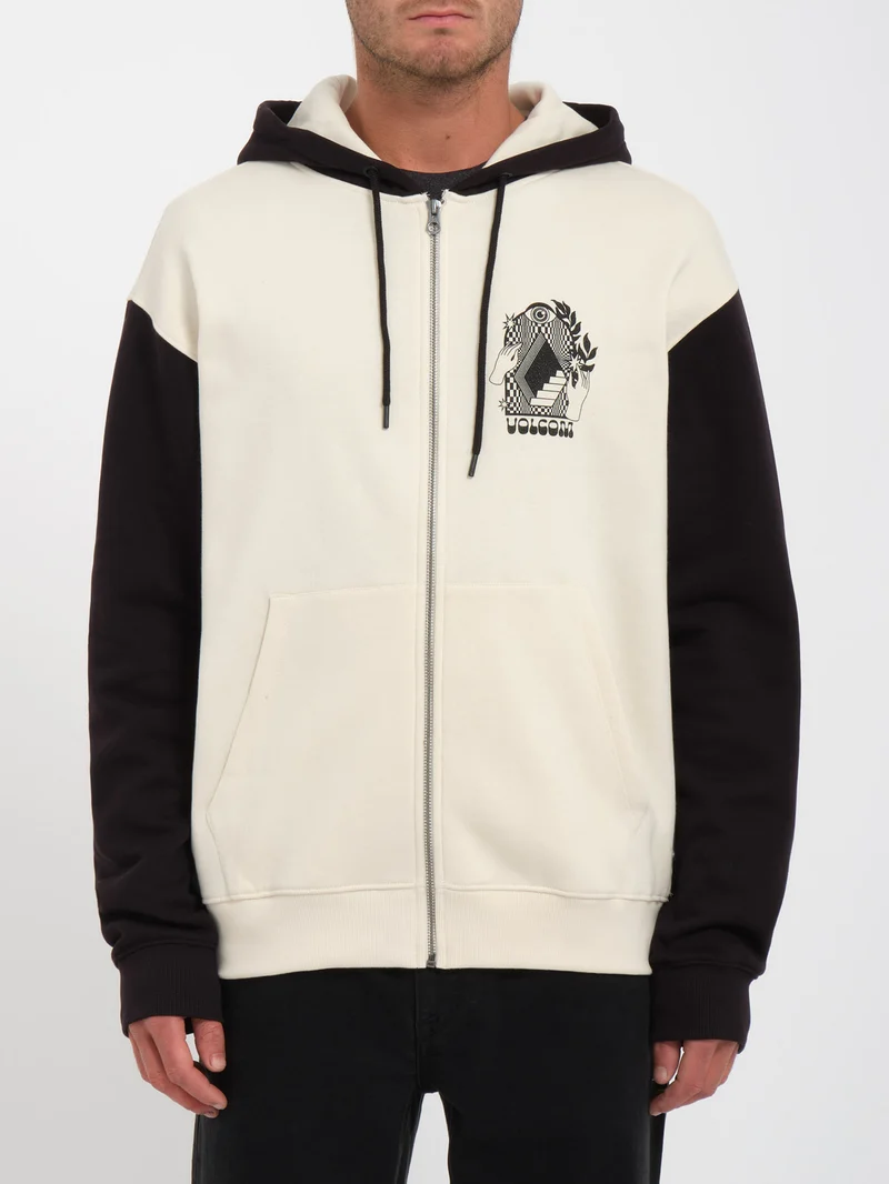 Watanite Zip Kapuzenpullover - DIRTY WHITE