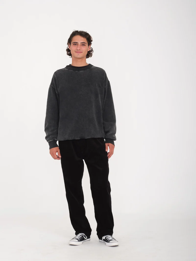 Acid Wall Sweatshirt - BLACK