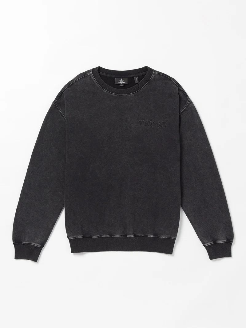 Acid Wall Sweatshirt - BLACK