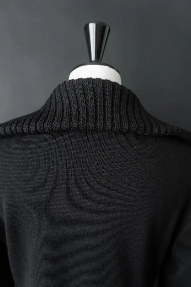 Vintage Y2K Cardigan Avantgarde, Schwarz, M–L
