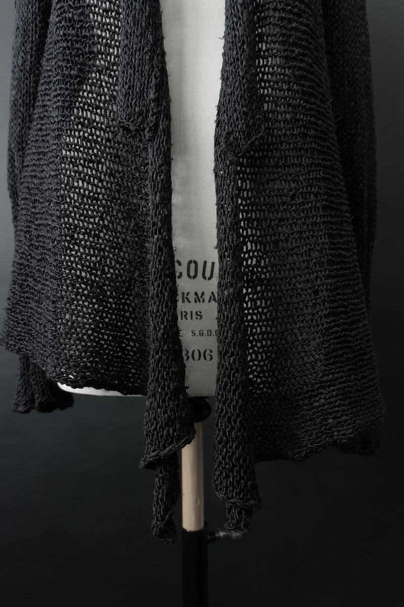 Vintage witchy Cardigan, Seide, S–M