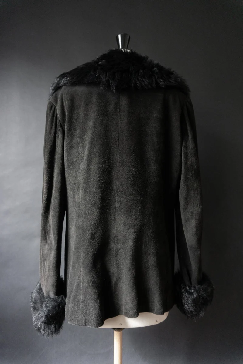 Vintage 80s Lederjacke, Pennylane, M–L