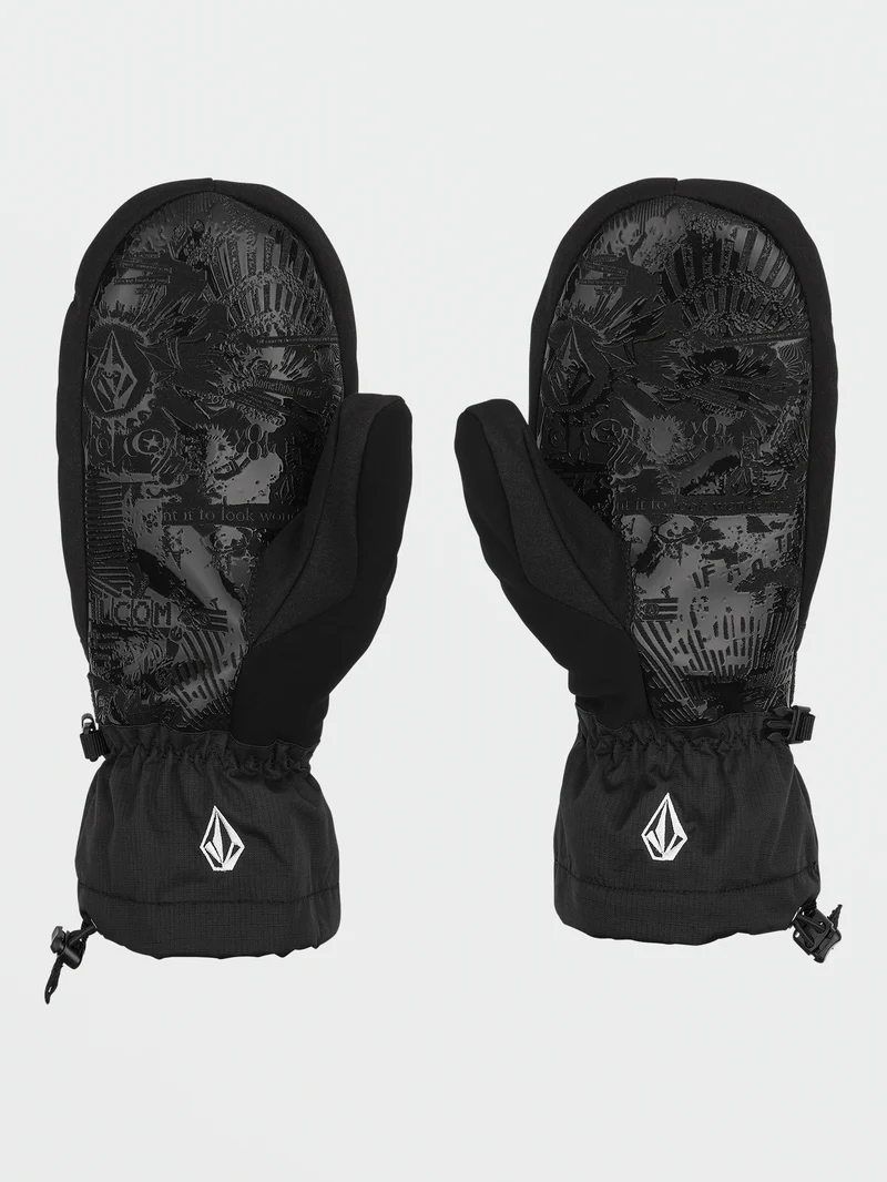 Stone Brighton Mittens - Black