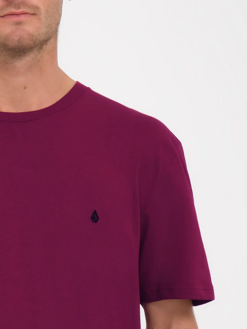 Stone Blanks T-shirt - WINE