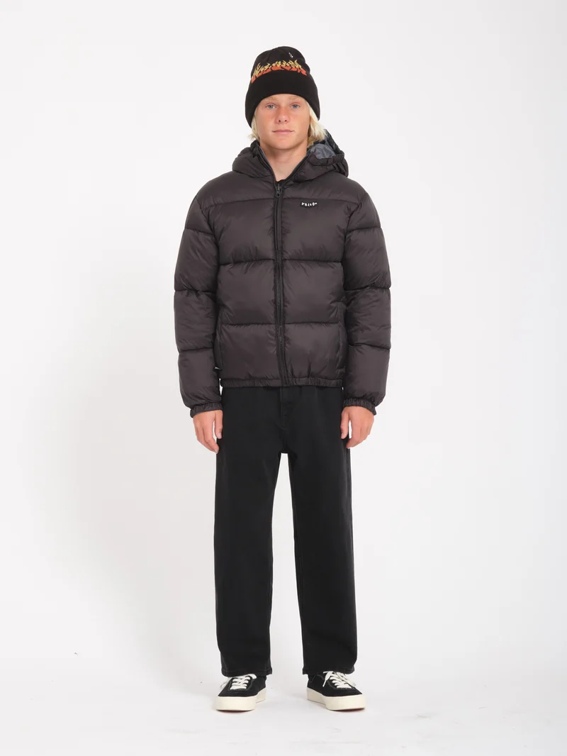 Iconic Jacke (wendbar) - BLACK - (KINDER)