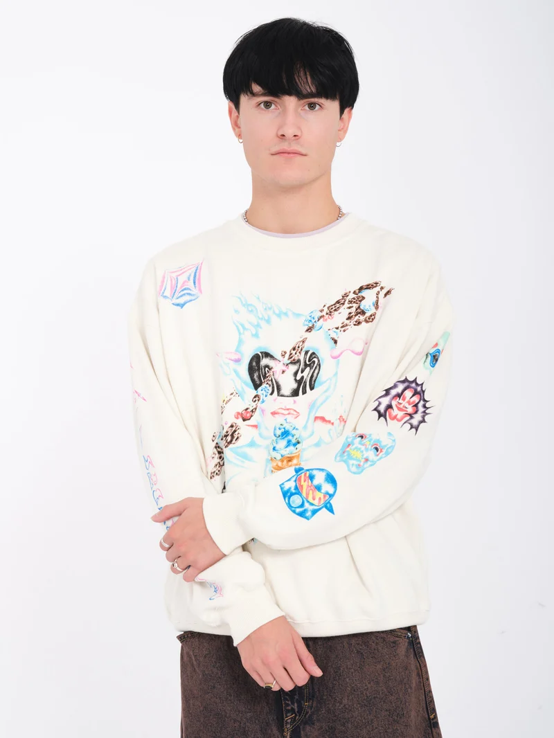 Sam Ryser Sweatshirt - OFF WHITE
