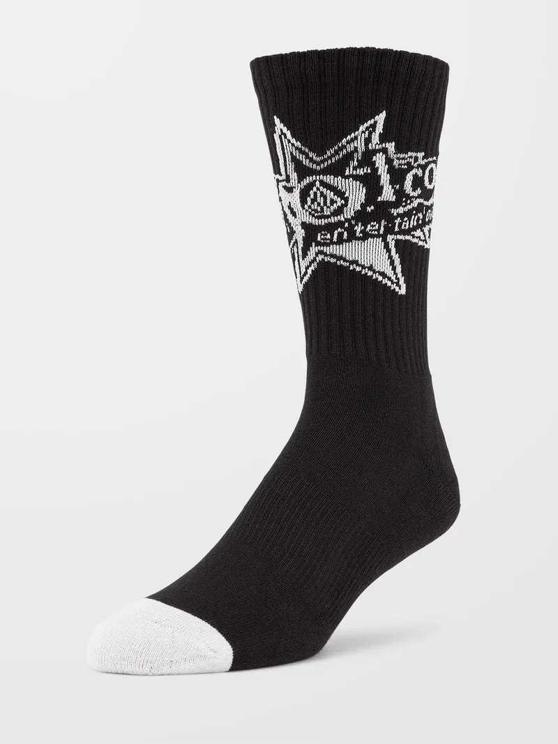 V Ent Noa Deane Socken - BLACK