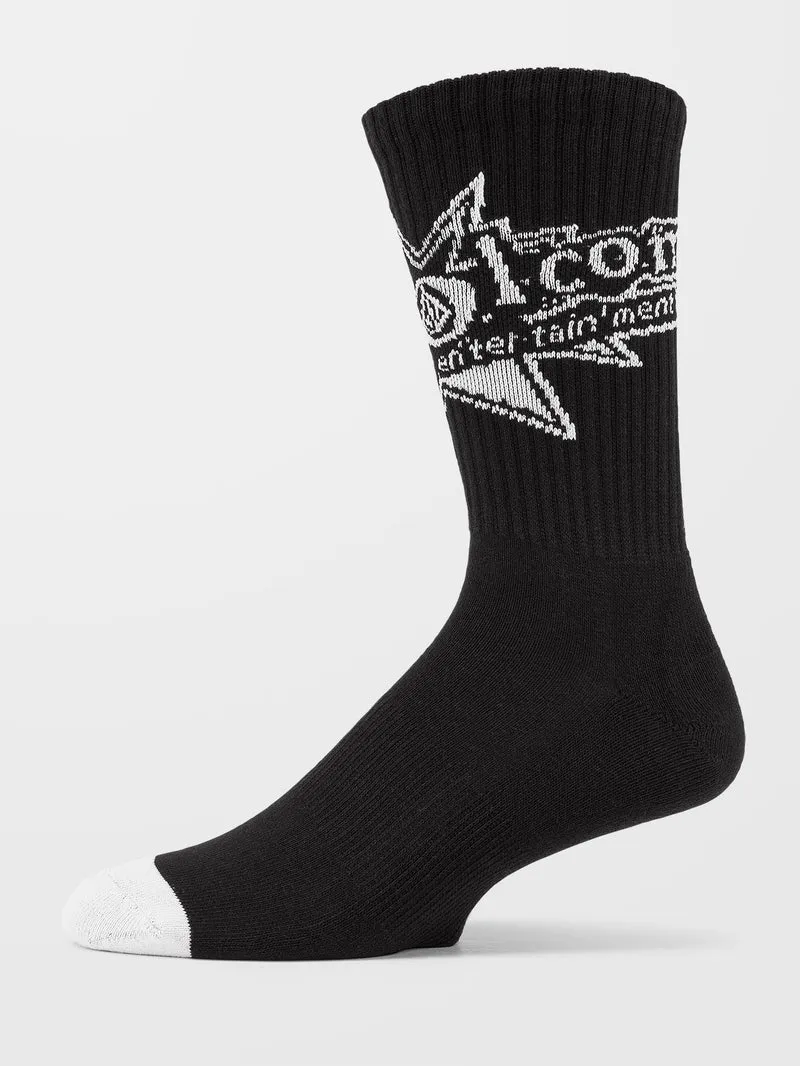 V Ent Noa Deane Socken - BLACK