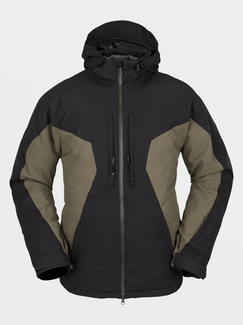 Quad Angle 2L Tds Jacket - Dark Teak