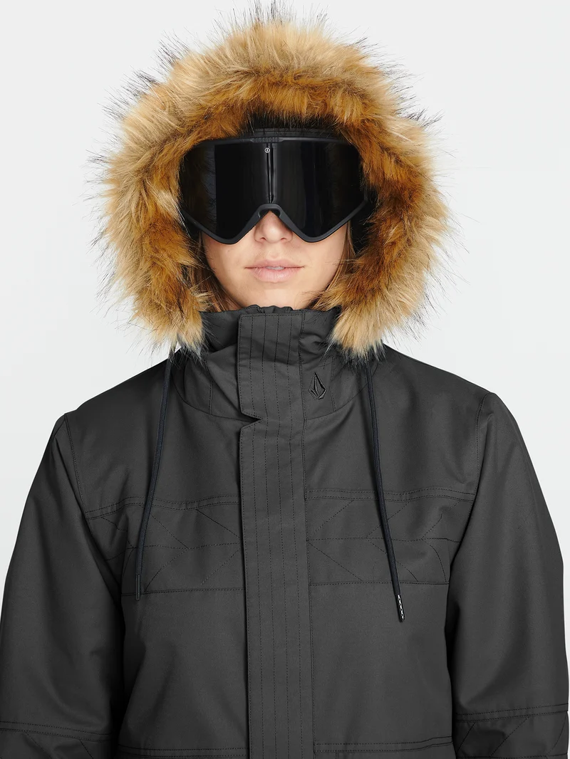 Fawn Insulated Jacket - Black