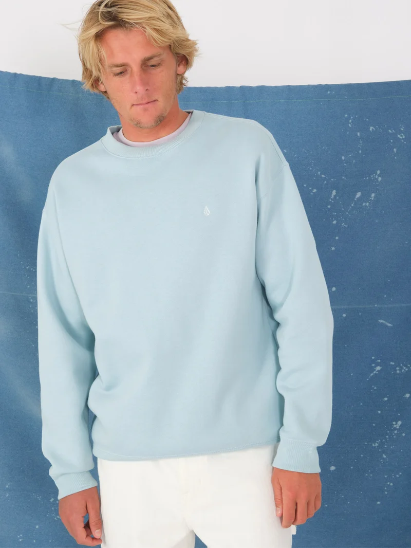 Single Stone Sweatshirt - MISTY BLUE