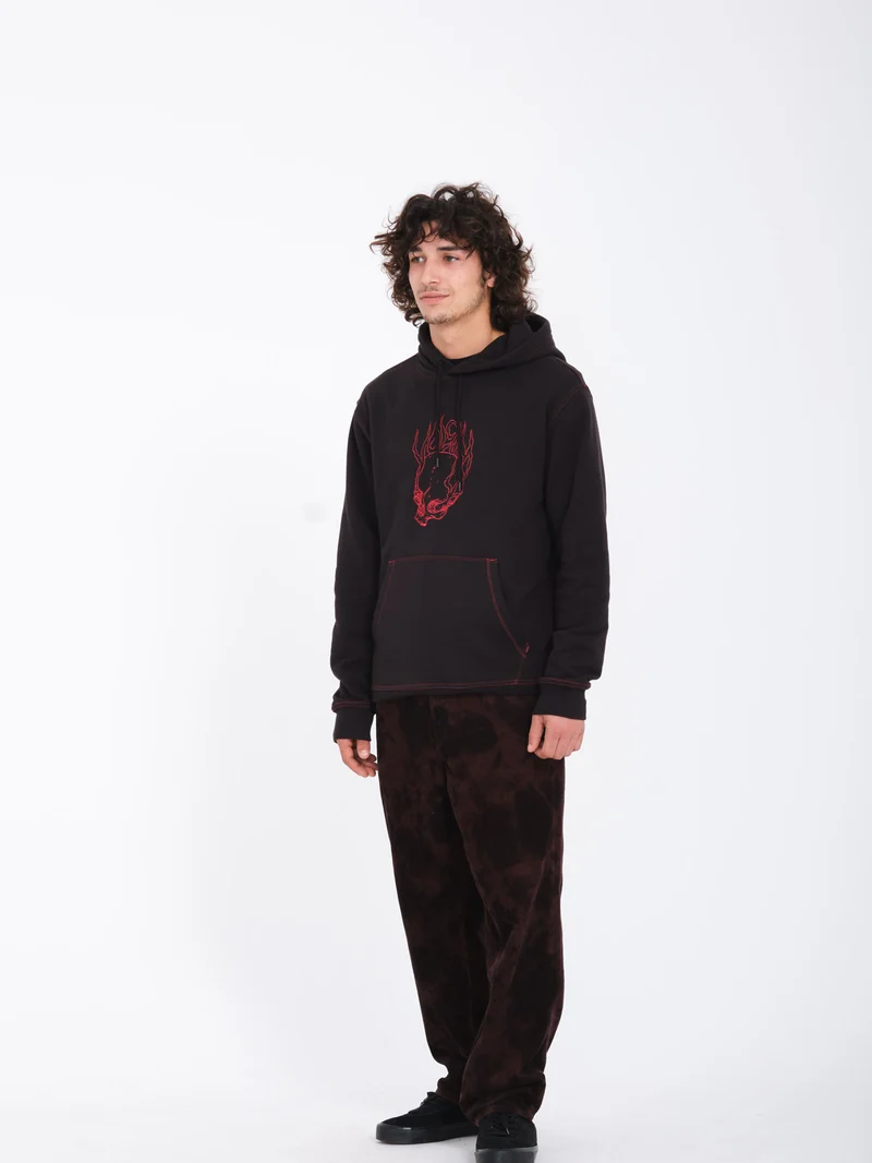 Burnher Kapuzenpullover - BLACK
