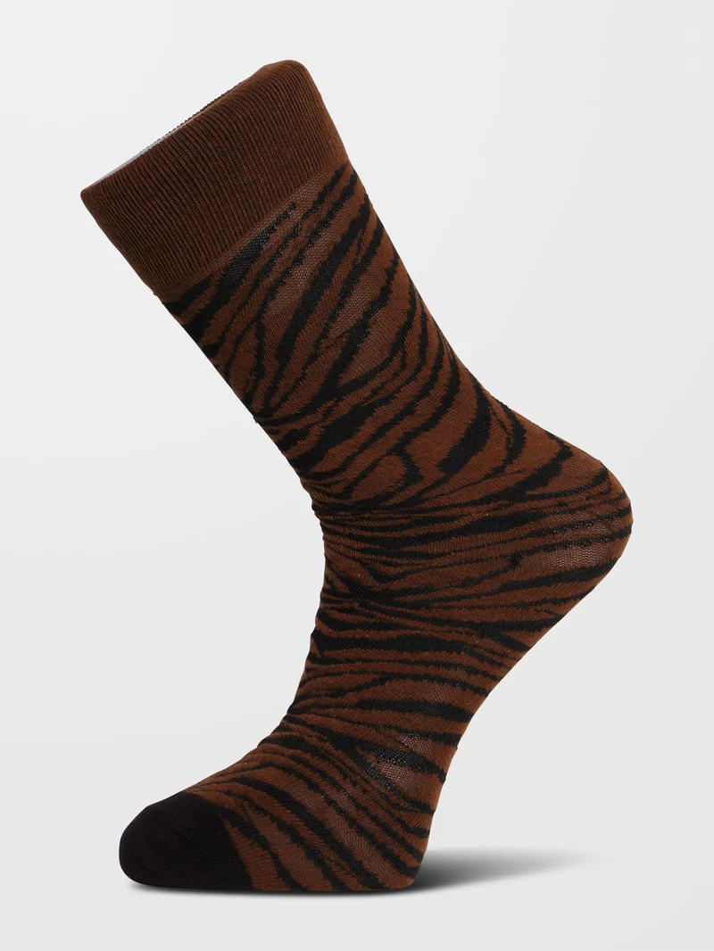 Zebra Socken (3er Pack) - BITTER CHOCOLATE