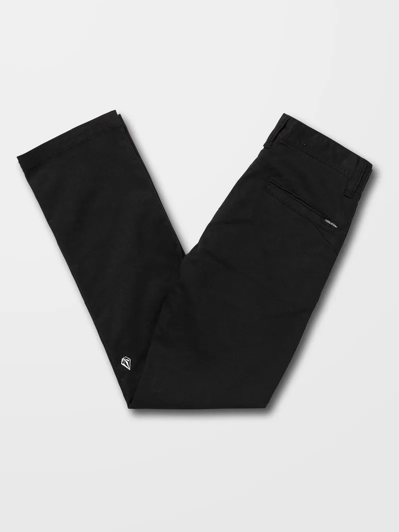 Frickin Modern Stretch Chinohose - BLACK - (KINDER)