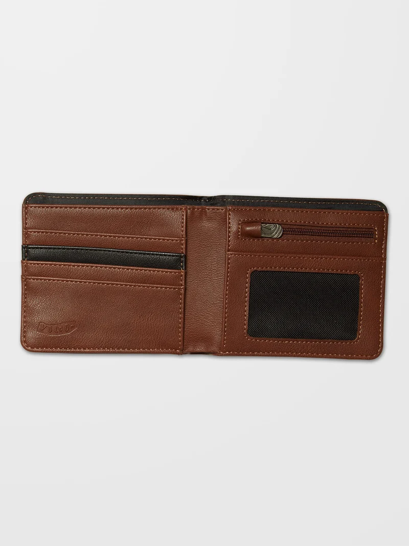 Slim Stone L Geldbeutel - BROWN