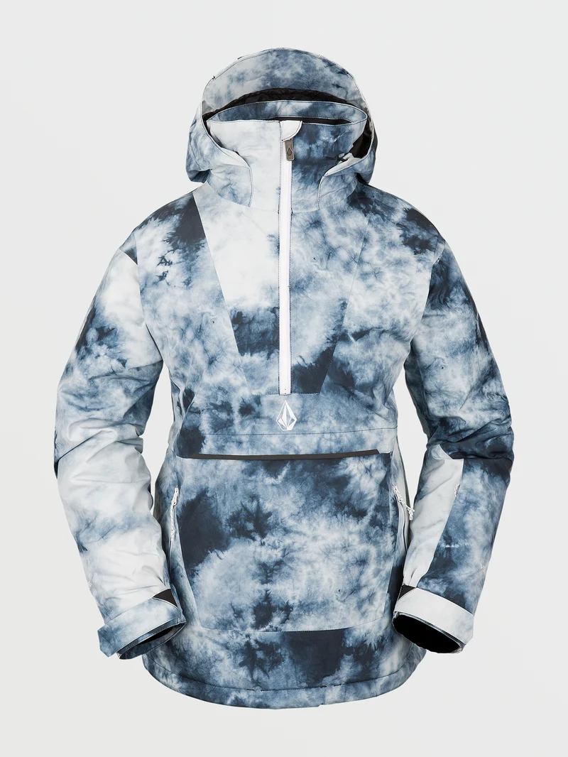 Fern Insulated Gore-Tex Pullover Jacket - Storm Tie-Dye