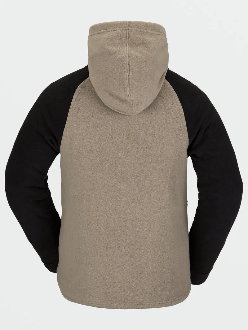 V-Science Full Zip Hoodie - Dark Khaki