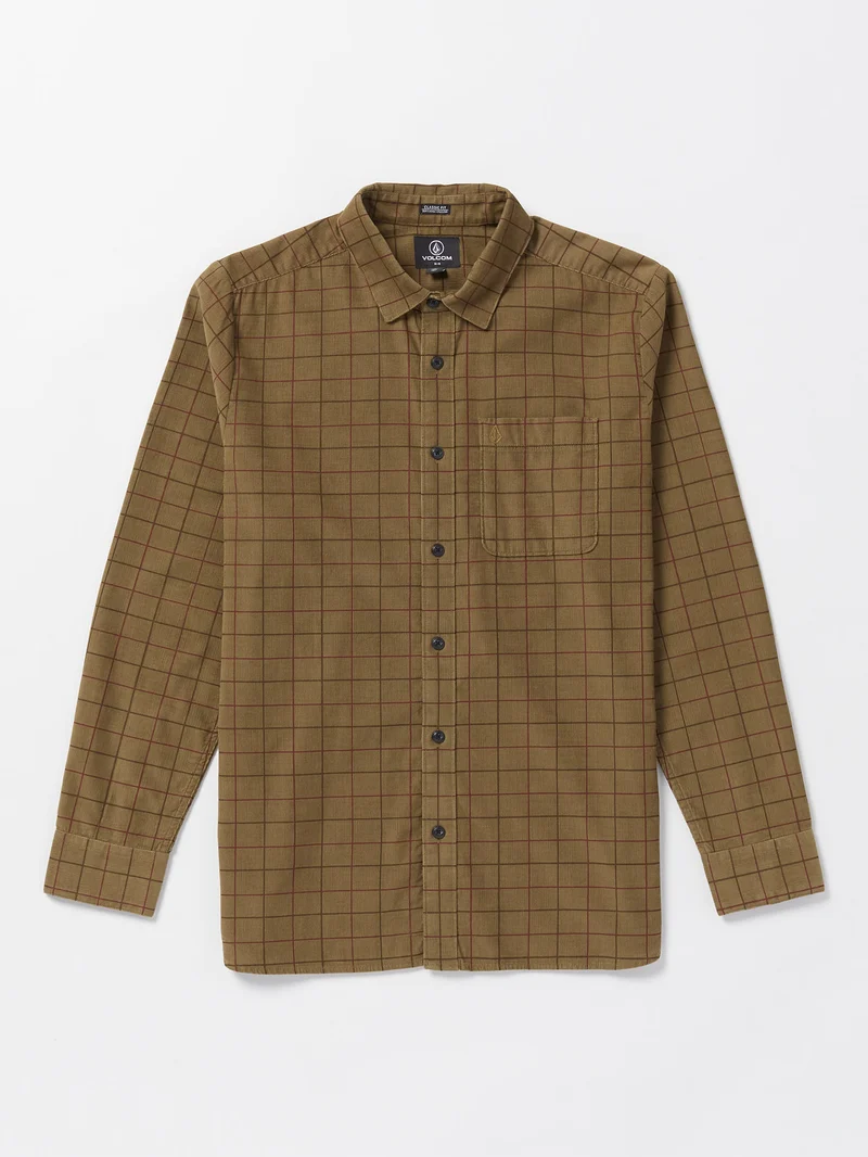 Zander Hemd - DARK KHAKI
