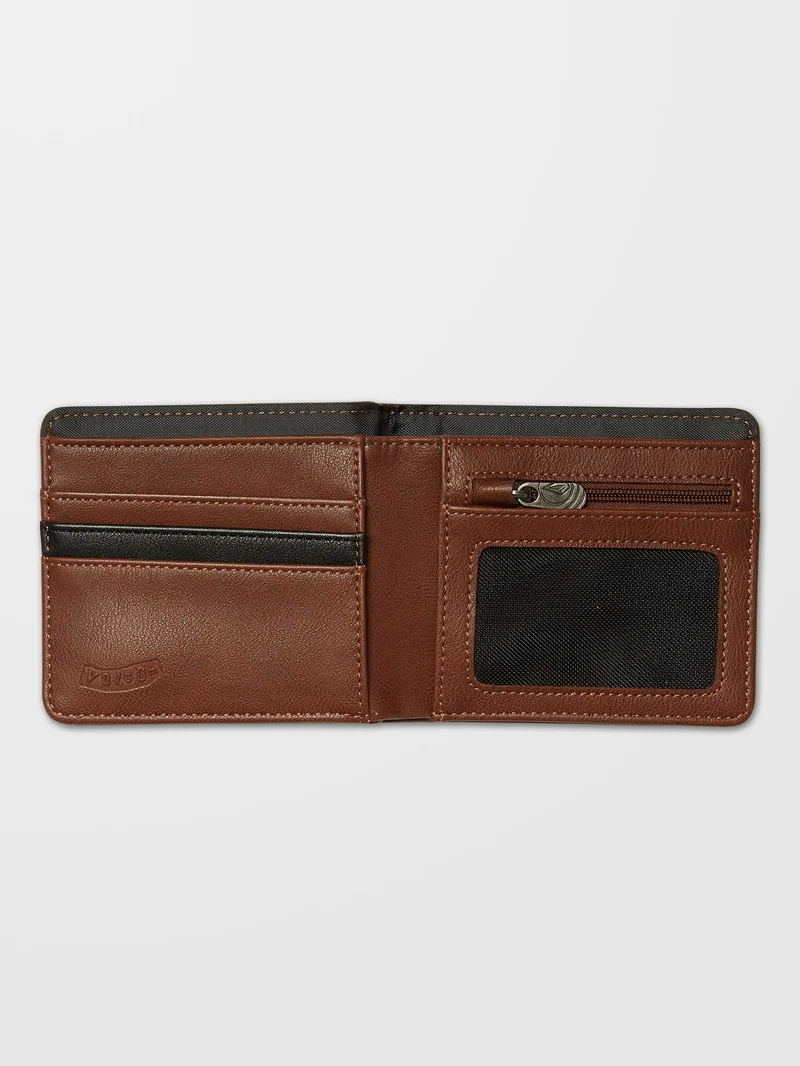Slim Stone S Geldbeutel - BROWN