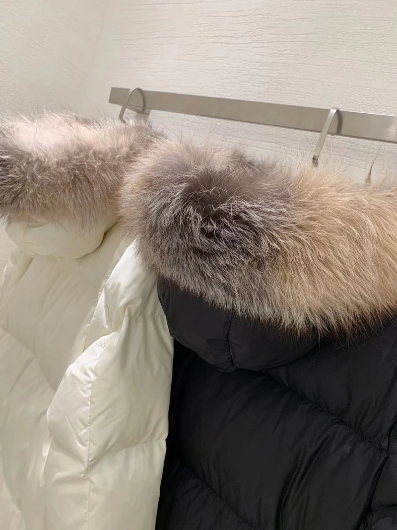 Long Fur Hood Coat