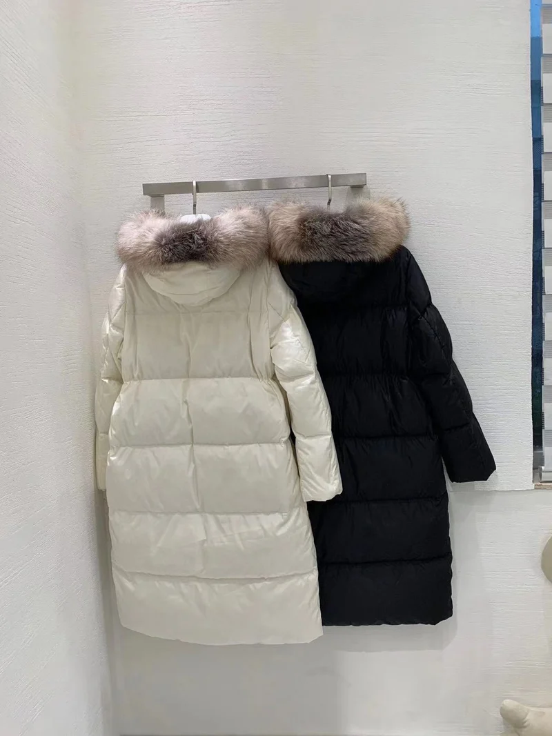 Long Fur Hood Coat