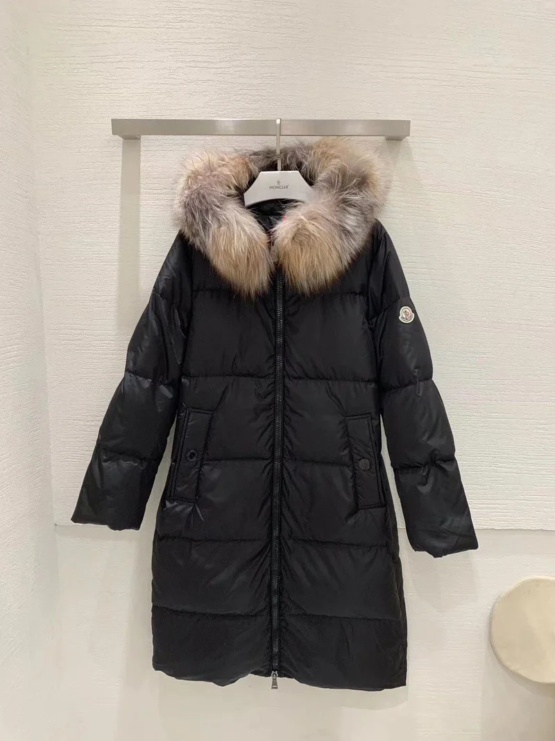 Long Fur Hood Coat