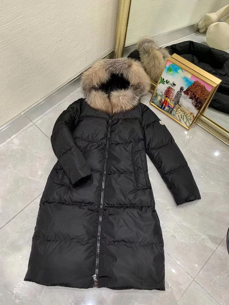 Long Fur Hood Coat