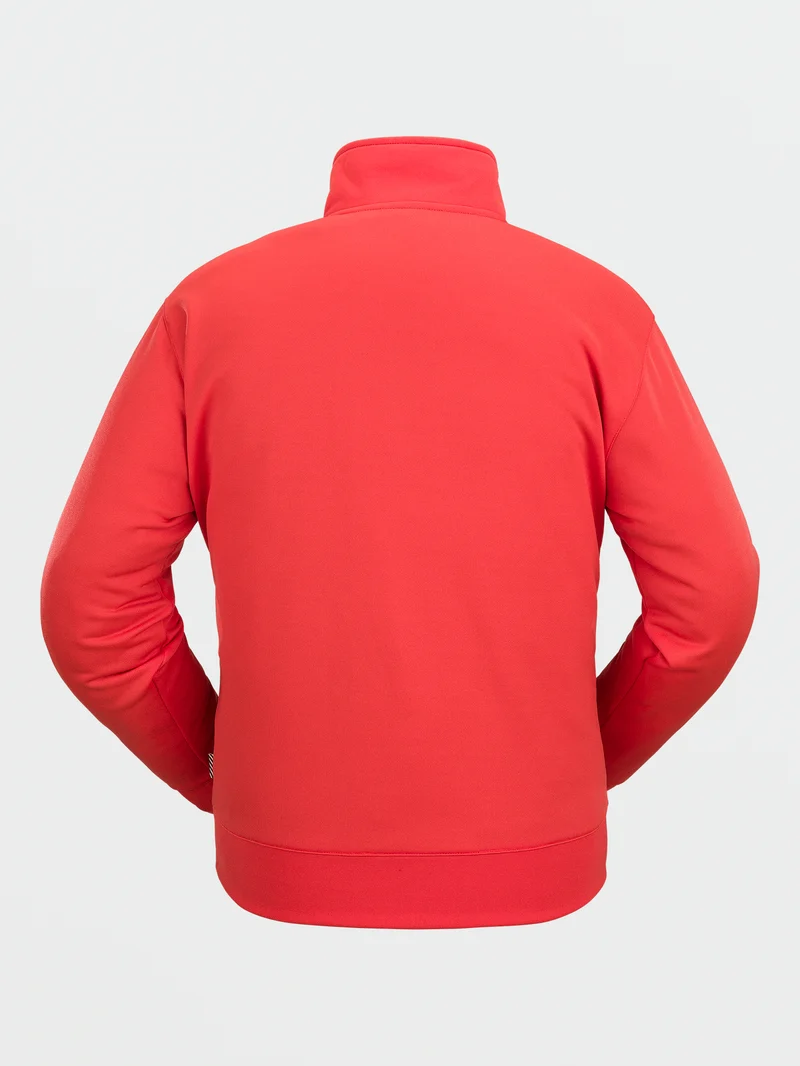 She Fleece Sweatshirt - Orange Shock