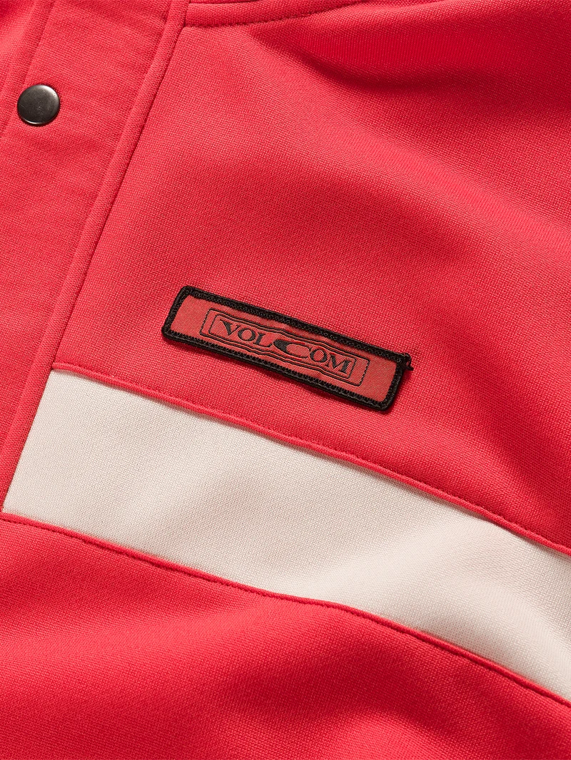 She Fleece Sweatshirt - Orange Shock