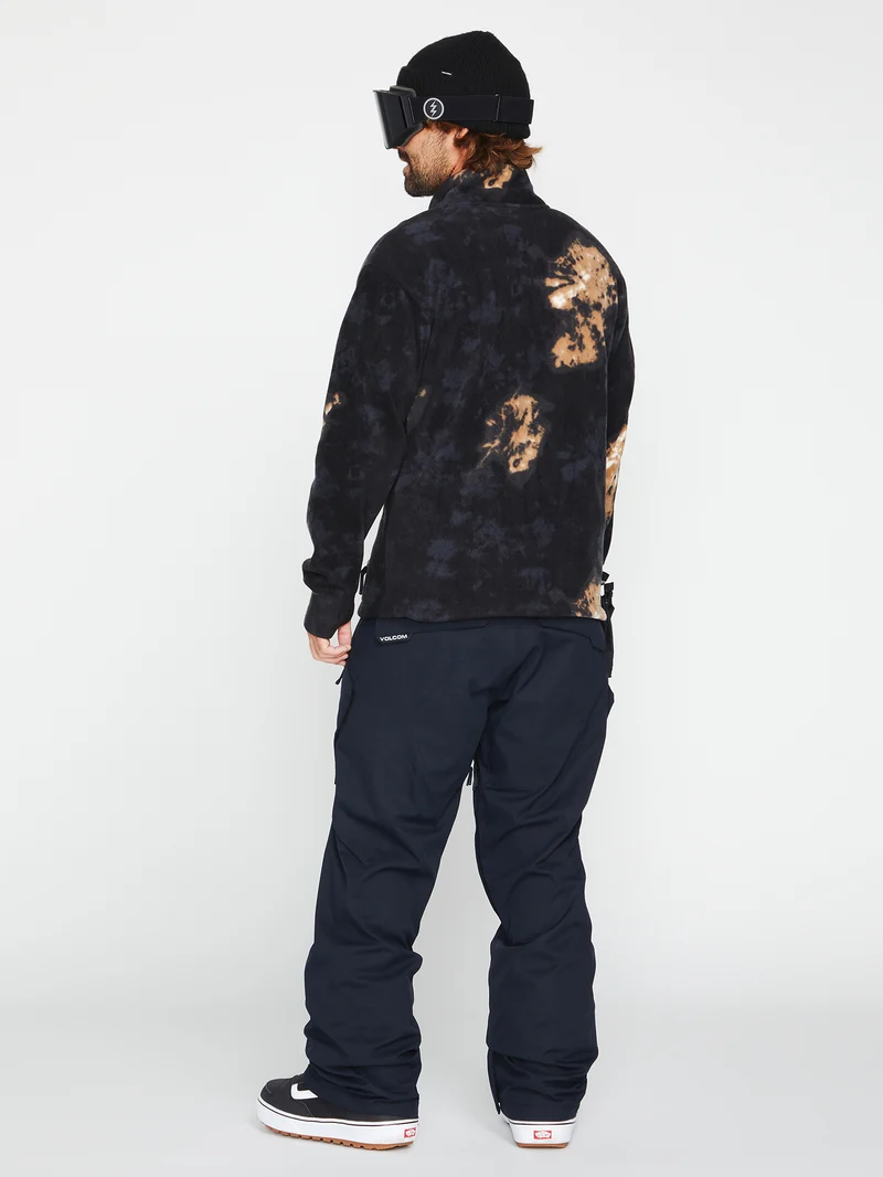 V-Science Fleece 1/2 Zip Sweatshirt - Bleach Black