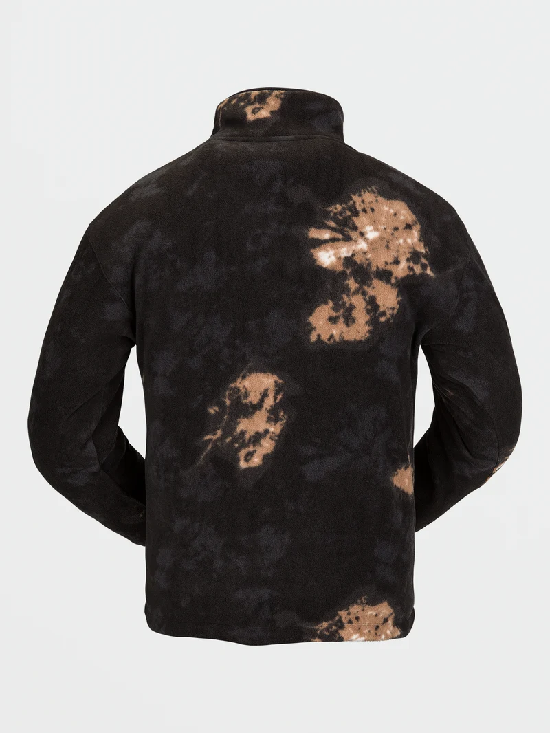 V-Science Fleece 1/2 Zip Sweatshirt - Bleach Black