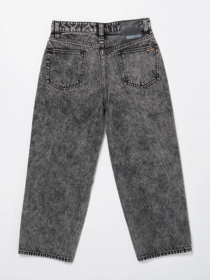 Modown Tapered Jeans - LIGHT ACID BLACK - (KINDER)