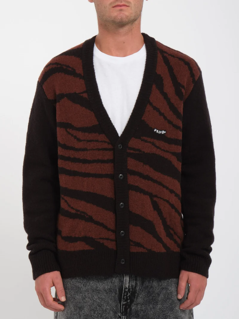 Anarchietour Strickjacke - BLACK