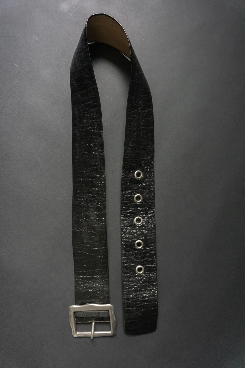 Vintage Gürtel 70er Echtledergürtel, S–M