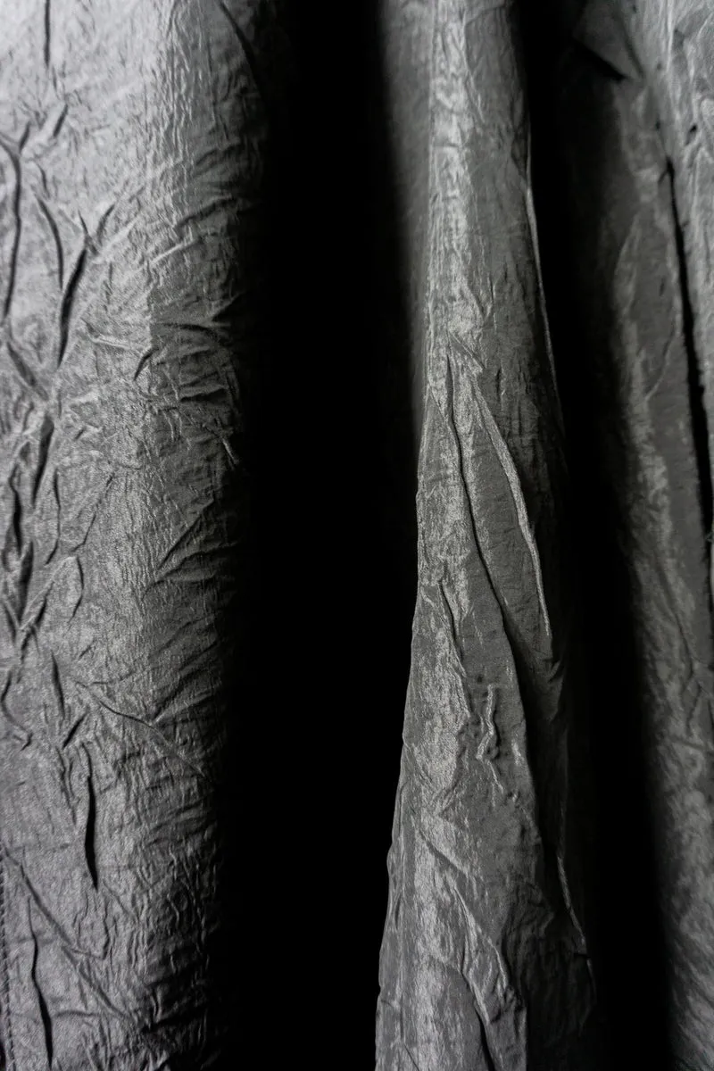 Vintage Goth Mantel, Crinkle, Avantgarde, M–XXL