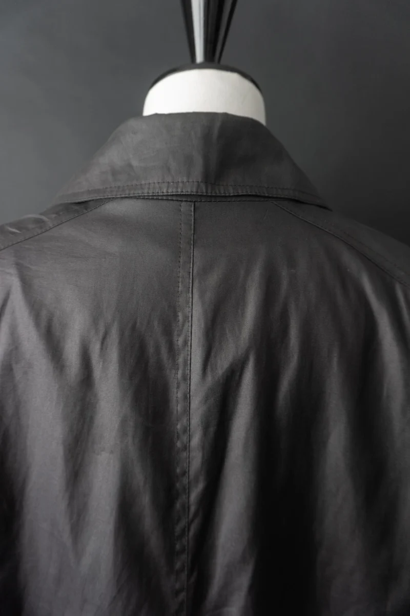 Vintage Übergangsmantel in A-Linie mit Zipper, M–L