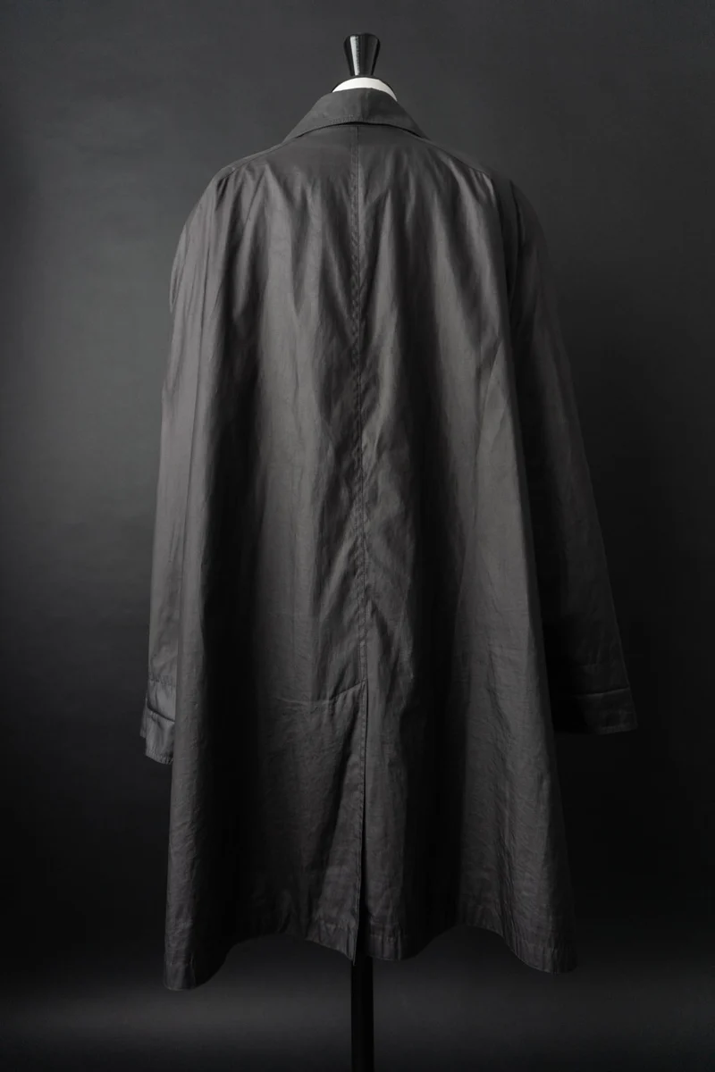 Vintage Übergangsmantel in A-Linie mit Zipper, M–L