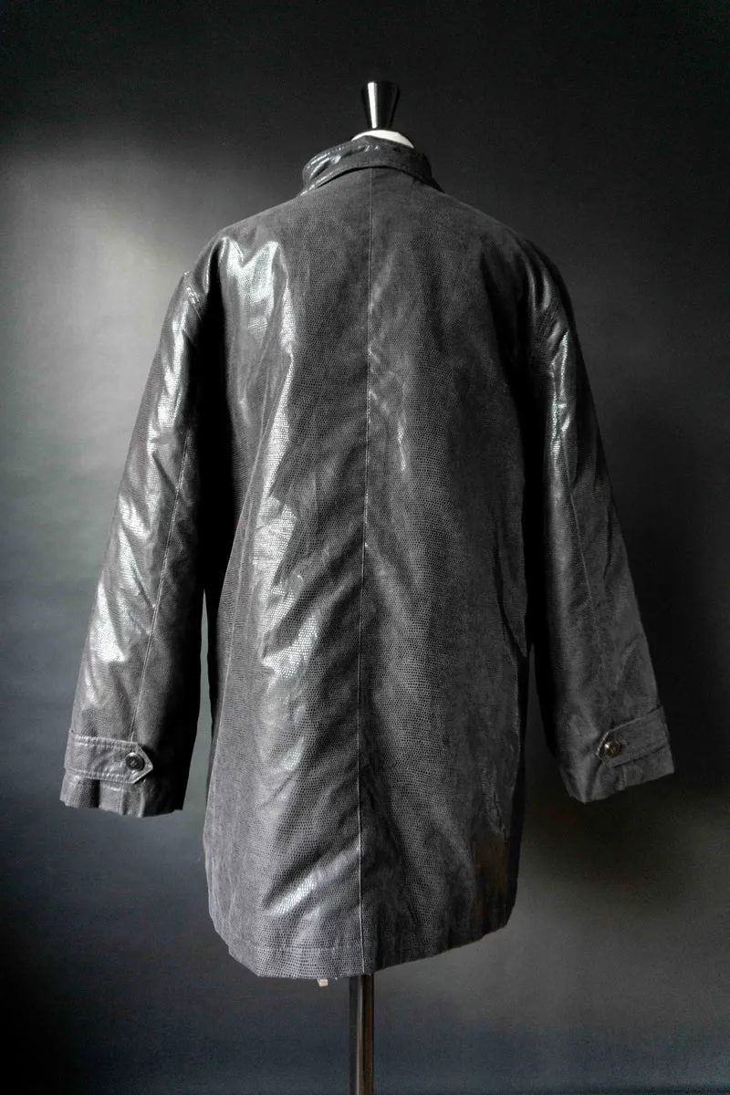Vintage 90s Shiny Mantel, M–L