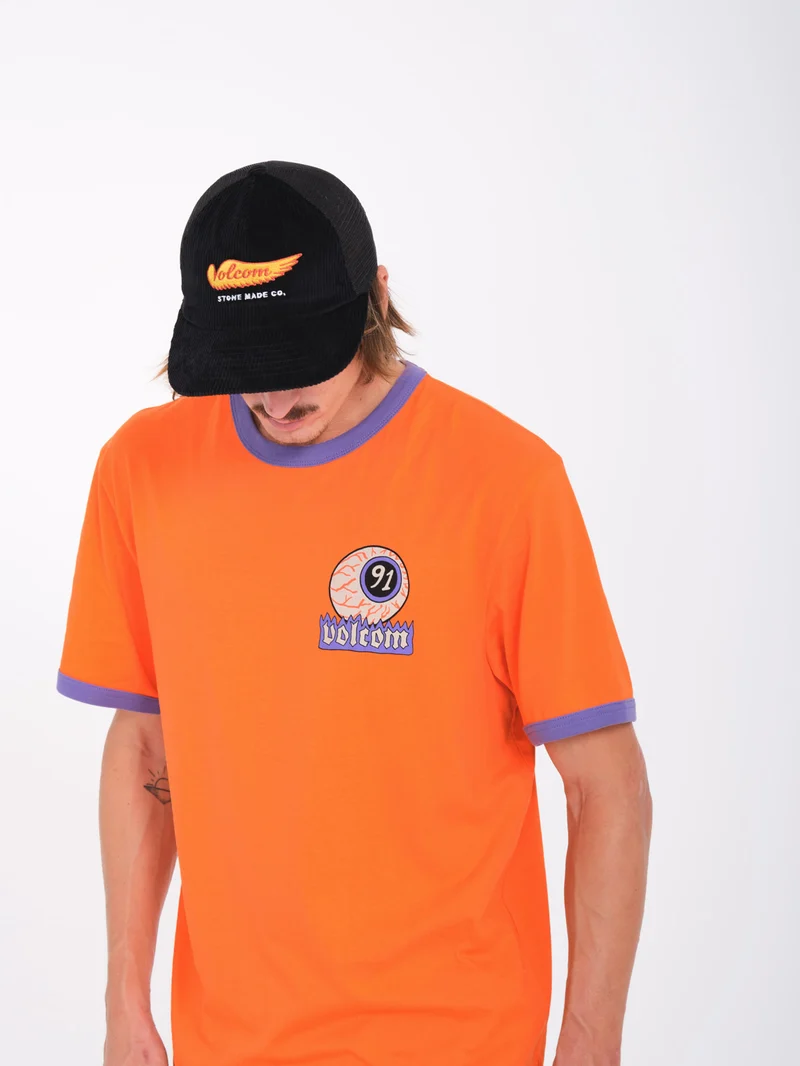 Nando Von Arb Ringer T-Shirt - CARROT