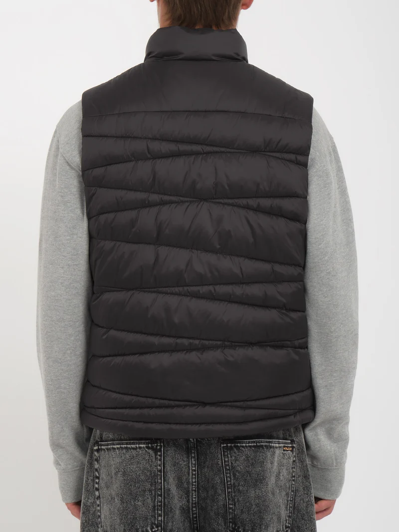 Earth Tripper Puff Weste - BLACK