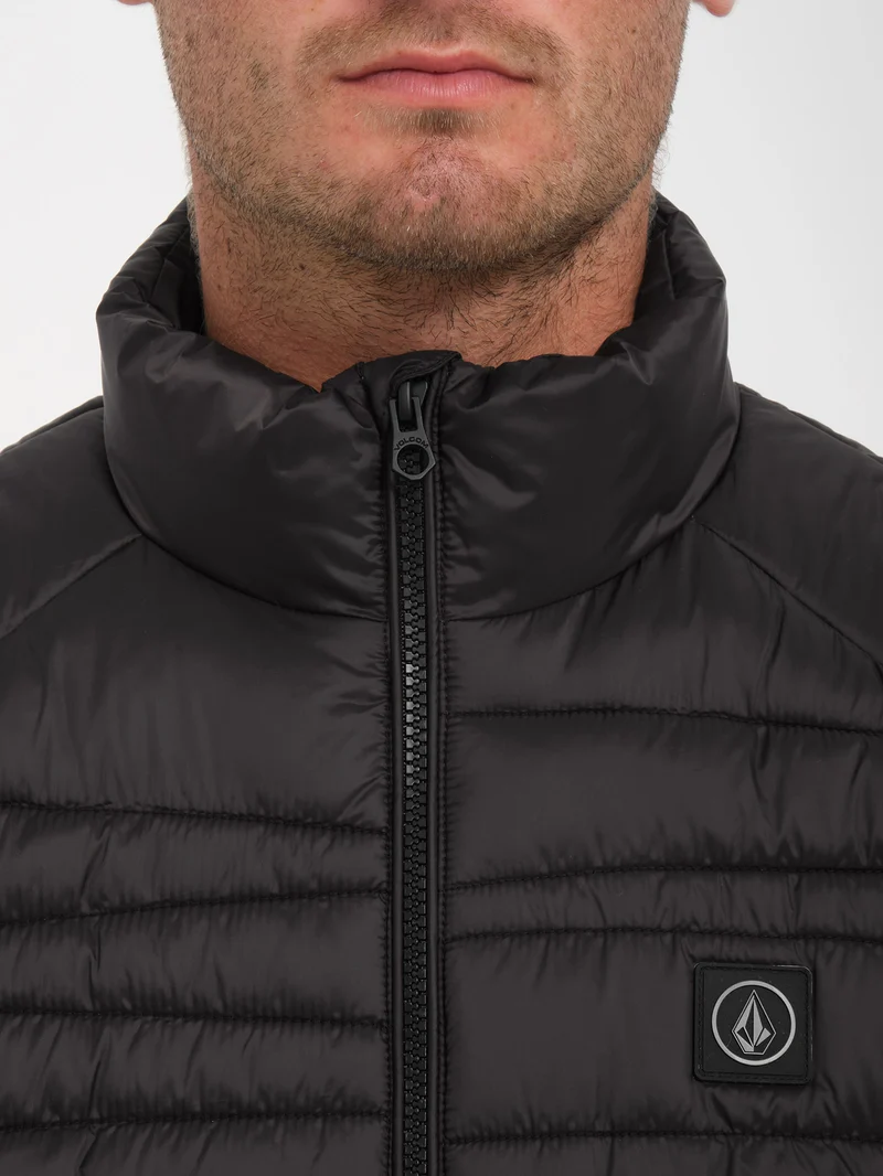 Earth Tripper Puff Weste - BLACK