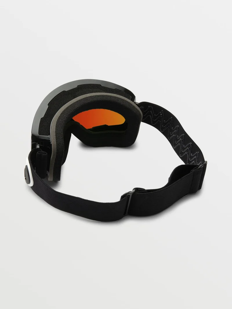 Odyssey Gloss Black Goggle (+ Bonus Lens) - Red Chrome