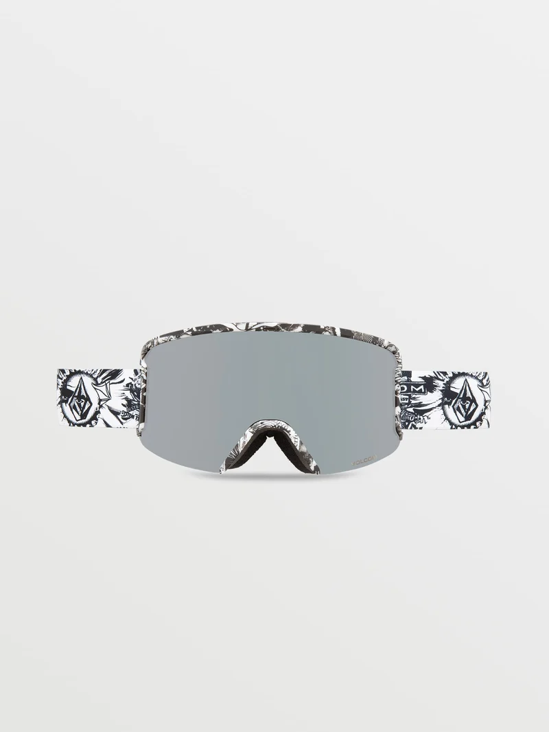 Garden Op Art Goggle - Silver Chrome