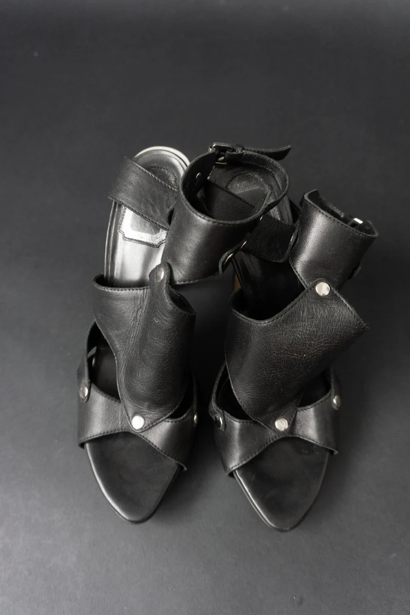 Vintage Christian Dior Extreme Gladiator Heels aus 2003, 40