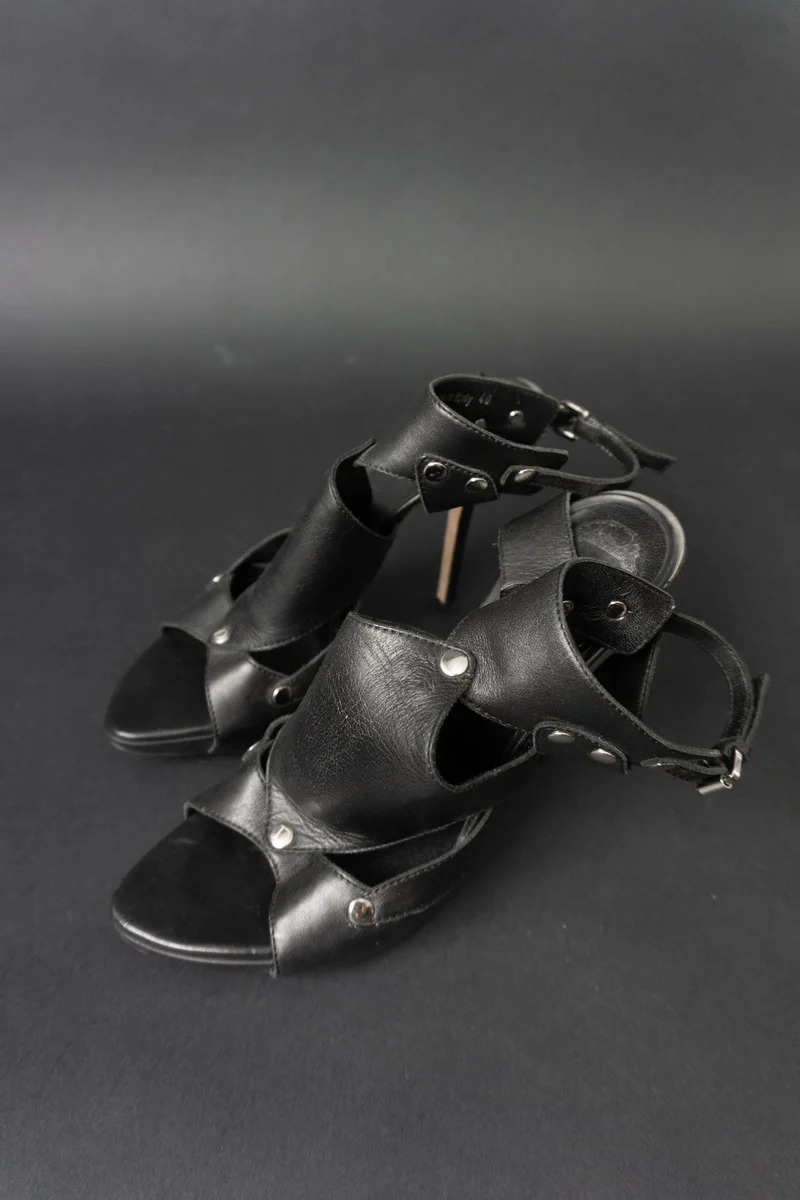 Vintage Christian Dior Extreme Gladiator Heels aus 2003, 40