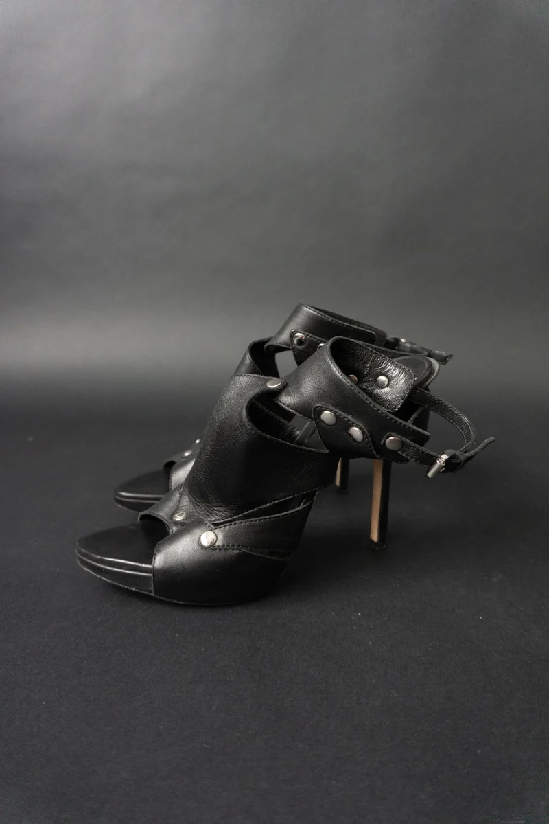 Vintage Christian Dior Extreme Gladiator Heels aus 2003, 40