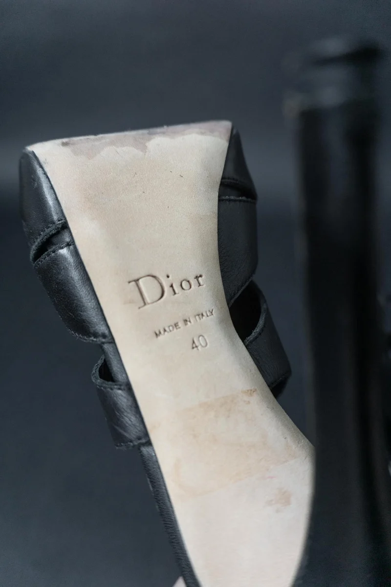 Vintage Christian Dior Extreme Gladiator Heels aus 2003, 40