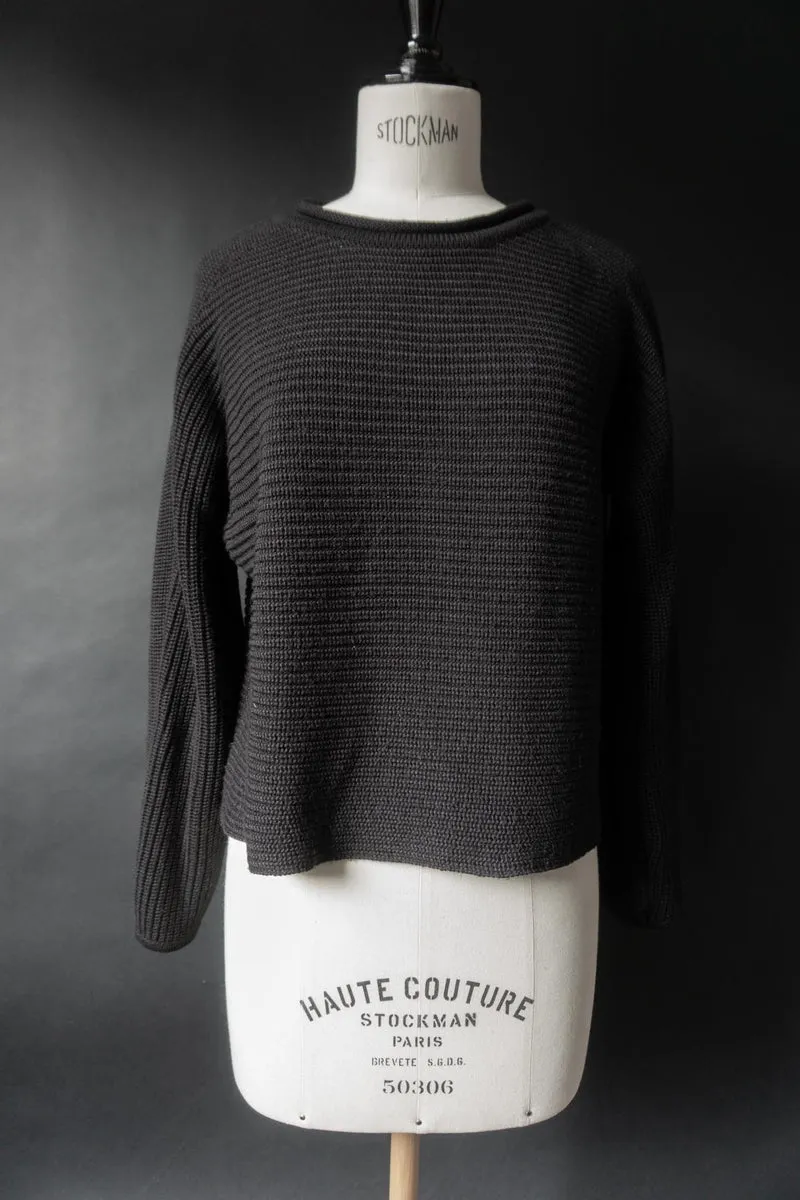 Vintage 90s Carlo Colucci Pullover – Schwarz, XS-S